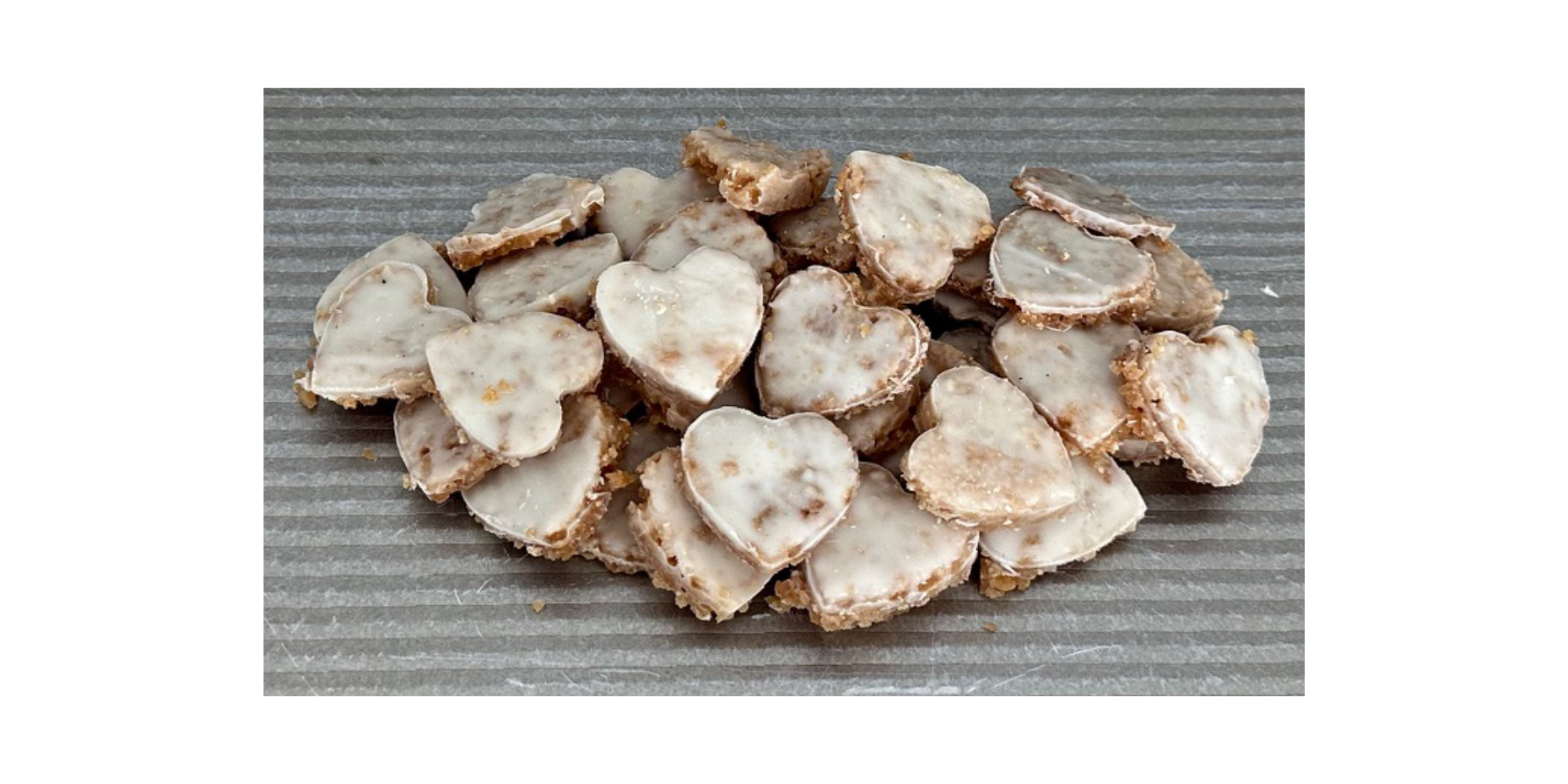 Iced Butter Crunch™ Heart's